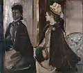 Edgar Degas:Madame Jeantaud vor dem Spiegel