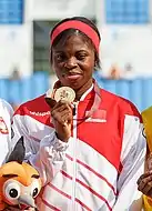 Edidiong OdiongRang fünf in 23,24 s