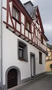 Nikolausstraße 14bezeichnet 1614, später erweitert