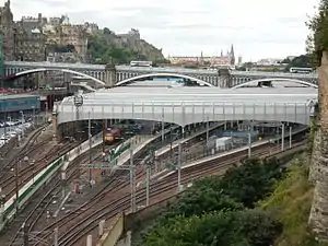 Bahnhof Edinburgh Waverley