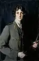 Lady Londonderry in der Uniform der von ihr gegründeten Women's Legion,  Philip Alexius de László, Öl auf Leinwand, 1918