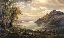 Edmund Darch Lewis: The Susquehanna at Duncannon, 1872