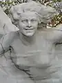 Johann Strauß-Denkmal, Detail (1921)