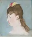 Méry Laurent im Profilum 1882