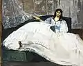 Édouard Manet:Dame mit Fächer