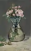 Edouard Manet: Moosröschen in einer Vase