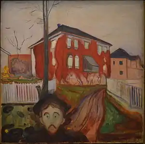 Roter Wilder Wein (1898–1900), Munch-Museum Oslo