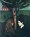 Auge in Auge (1899/1900), Öl auf Leinwand, 136 × 110 cm, Munch-Museum Oslo