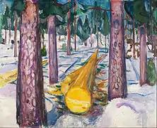 Der gelbe Baumstamm (1912)