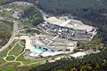 Thermalbad mit Hotelkomplex