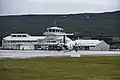 Terminal vom Rollfeld aus gesehen