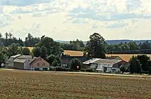 Blick auf das ehemalige Rittergut Tausa