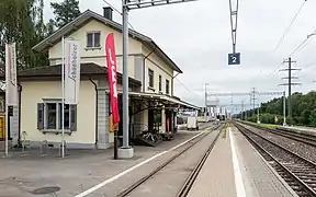 Ehem. Bahnhofsgebäude Märstetten (2017)