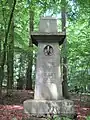 Gefallenengedenkstein auf dem Ehrenfriedhof(1921)