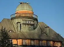 Sternwarte der Ehrensberger-Villa in Traunstein (Bayern)