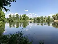 Das Alsenwasser vom westlichen Ufer