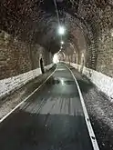 Ein Tunnel auf der Vennbahn