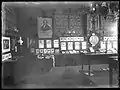 Ausstellung im Rathaus­sitzungssaal im Jahre 1913 zum Gedenken an die Befreiungskriege ab 1813