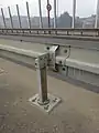 Einfache Schutzplanke