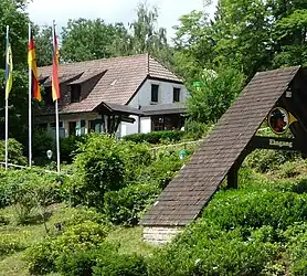 Forsthaus Rotsteig am Eingang