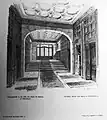 Eingangshalle in der Villa des Herrn Dr. Marcus, 1905