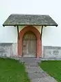 Spätgotische Eingangstür