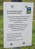 Typisches Schild in Dresden