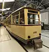 Beiwagen 1362 im Straßenbahnmuseum Dresden, April 2016