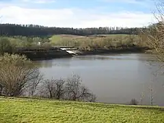 Südlicher Einlauf der Twiste aus dem Vorbecken