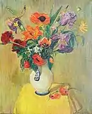Blumen-Stillleben Öl auf Leinwand