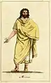 Rollenporträt des Micio aus Einsiedels Lustspiel Die Brüder nach Terenz, 1802