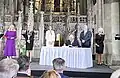 Joachim Gauck bei der Eintragung
