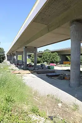 EisenbahnüberführungDenkendorfer Tal
