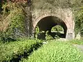 Eisenbahnbrücke über das Beeckfließ, Ortseingang Leiffarth