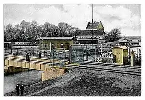 Eisenbahndrehbrücke Lötzen