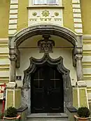 Eisenerz – Eingang Bergmannsplatz 2