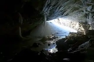 Die Feuertal-Eishöhle ist ein Zugang zum Höhlensystem