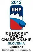 Logo der Weltmeisterschaft der Division I Gruppe A der Herren