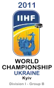 Logo der Weltmeisterschaft der Division I Gruppe B der Herren