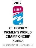 Logo der Weltmeisterschaft der Division IIB der Frauen