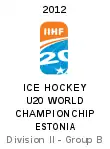 Logo der Weltmeisterschaft der Division II Gruppe B der U20-Junioren