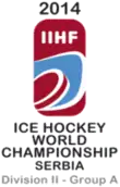 Logo der Weltmeisterschaft der Division II Gruppe A der Herren