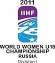 Logo der Weltmeisterschaft der Division I der U18-Frauen