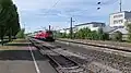 Doppeltraktion  Baureihe 218 mit IC