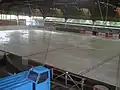 Trainingshalle vor der Sanierung 2011