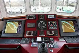 Innenfahrstand der Eiswette