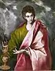 Johannes Evangelist, Gemälde von El Greco
