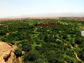 Oasenlandschaft bei El-Kelâa M’Gouna