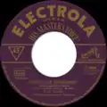 Ralf Bendix: Hotel zur Einsamkeit, Single 1956.