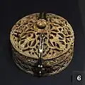 Elfenbeindose, Kalifat von Córdoba, 964 n. Chr.